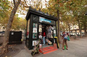 Le Parisian Newspaper Kiosks a Definitive Icon in Paris